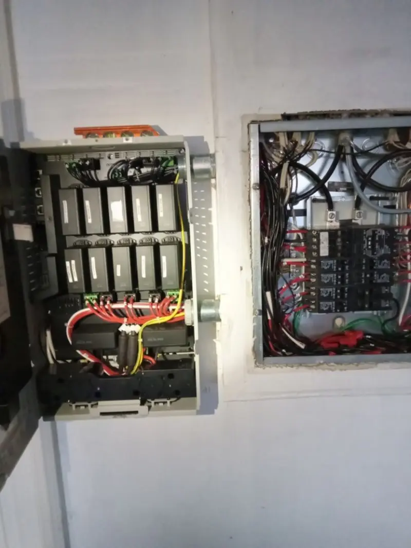 Electrical panel upgrade completed for Ring Doorbell Installation in East Petersburg
